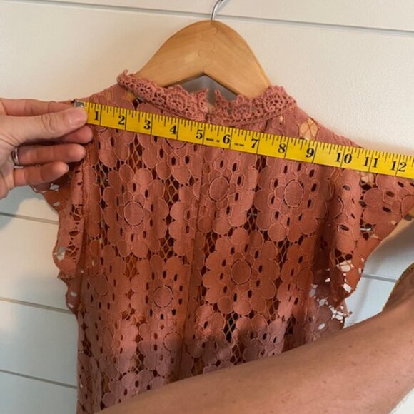 Z1018 CATO BURNT ORANGE COCKTAIL DRESS - Picture 6 of 11